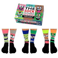 United Oddsocks Mens Socks, 6 Socks Pack - Stockings, Motto Out of Office 39-46 (UK 6-11)