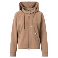 JOOP! Damen Sweatjacke - Kapuze, Hoodie, Reißverschluss, Jersey Cotton-Mix, uni