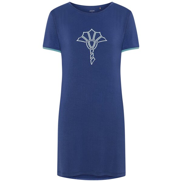 JOOP! Ladies Nightdress - Sleepshirt, Bigshirt, Short sleeve, Round neck, Jersey, Modal