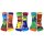 United Oddsocks Kinder Socken, 6 individuelle Socken - Geschenkbox, Motivsocken