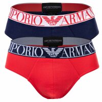EMPORIO ARMANI Herren Slips, 2er Pack - ENDURANCE, Briefs, Unterwäsche, Stretch Cotton