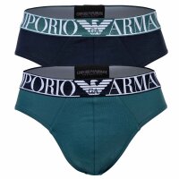 EMPORIO ARMANI Herren Slips, 2er Pack - ENDURANCE, Briefs, Unterwäsche, Stretch Cotton