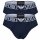 EMPORIO ARMANI Men Slips 2 Pack - ENDURANCE, Briefs, Underwear, Stretch Cotton