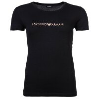 EMPORIO ARMANI Damen T-Shirt - Rundhals, Kurzarm, Loungewear, Stretch Cotton