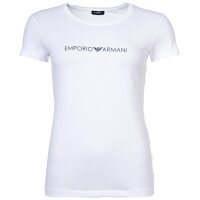 EMPORIO ARMANI Ladies T-Shirt - Round neck, Short sleeve, Loungewear, Stretch Cotton