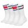 TOMMY HILFIGER childrens socks, Pack of 4 - FLAG ECOM, Logo Design White 27-30