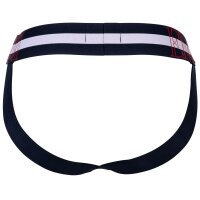 EMPORIO ARMANI Herren Jockstrap - MEGALOGO, Jocks, Tanga Slip, Stretch Cotton Marine XL