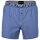 EMPORIO ARMANI Herren Web-Boxershorts - Woven Pyjama Shorts, gemustert, Logobund