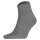 TOMMY HILFIGER Mens Quarter Socks, 4-pack - Sneaker, Plain, 39-49 Grey 39-42