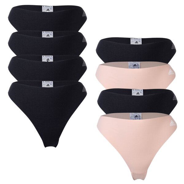 adidas womens thong, 2-pack - Thong, Brief, Micro Cut Free, Logo, uni