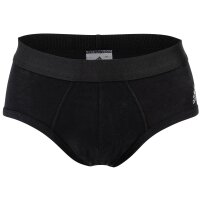 adidas mens briefs, 3-pack - Briefs, Active Flex Cotton, Logo, 3 stripes, uni Black L (Large)