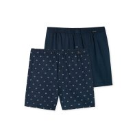 SCHIESSER Mens Shorts 2-Pack - Series "Fun Prints", Underpants, Jersey Shorts