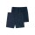 SCHIESSER Herren Shorts, 2er Pack - Serie "Fun Prints", Unterhose, Jersey-Shorts