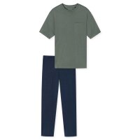 SSCHIESSER Mens Pajama Set, 2-pcs - Short Sleeve, Round...