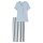 SCHIESSER Damen Schlafanzug 3/4 - Nachtwäsche, 1/2 Arm, Pyjama, Streifen