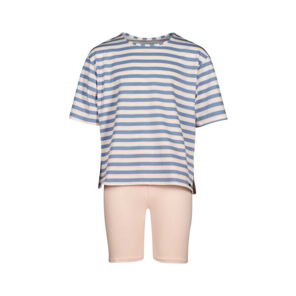 SKINY Mädchen Schlafanzug Set 2 tlg.- Every Night in Skiny, Pyjama kurz, Streifen