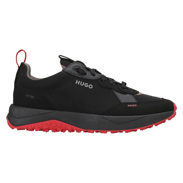 HUGO Mens Sneaker - Kane Runn mfny, trainer, lacing, material mix