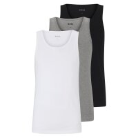BOSS Herren Tank Top, 3er Pack - 3P Classic, Unterhemd, ohne Arm, Rundhals, Cotton Mehrfarbig M
