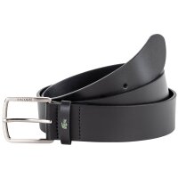 LACOSTE Herren Gürtel - Ledergürtel, 40 mm, Dornschließe