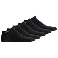 BOSS mens sneaker socks, 5-pack - 5P AS Uni CC, short, cotton mix, plain Black 43-46