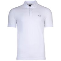 A|X ARMANI EXCHANGE Herren Poloshirt - Slim fit, einfarbig, Cotton Stretch Weiß XL