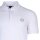 A|X ARMANI EXCHANGE Mens Polo Shirt - Slim fit, Solid Color, Cotton Stretch White XL (X-Large)