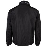 A|X ARMANI EXCHANGE Herren Windjacke - Leichte Jacke, Reißverschluss, Taschen, einfarbig Schwarz M