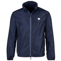 A|X ARMANI EXCHANGE Herren Windjacke - Leichte Jacke, Reißverschluss, Taschen, einfarbig Dunkelblau 2XL