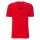 HUGO Herren T-Shirt - Diragolino212 Rundhals, Logo,1/2-Arm, Baumwolle Rot (Open Pink) M