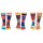 United Oddsocks Damen Socken, 6 Socken Pack - Strumpf, Mottomotive Flower Box 37-42