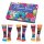 United Oddsocks Ladies Socks, 6 Socks Pack - Stockings, Motto Flower Box 37-42 (UK 6,5-10,5)