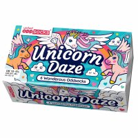 United Oddsocks Kids Socks, 6 Individual Socks - Gift Box, Motif Socks