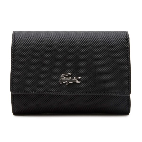 LACOSTE Ladies Wallet - Compact Wallet, Faux Leather,11,5x22x1cm (HxLxW)