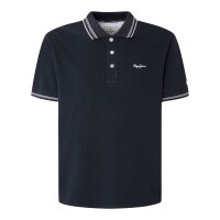 Pepe Jeans Men Polo Shirt - JETT, Short Sleeve, Button Placket, Plain