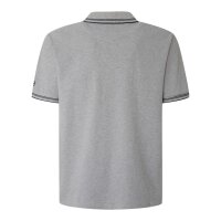 Pepe Jeans Herren Poloshirt - JETT, Kurzarm, Knopfleiste, Einfarbig Grau M