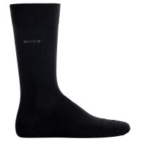 BOSS Herren Socken, 2 Paar - Marc RS Uni CC, Kurzsocken, Finest Soft Cotton Schwarz 39-42
