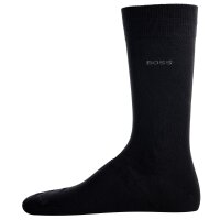 BOSS Herren Socken, 2 Paar - Marc RS Uni CC, Kurzsocken, Finest Soft Cotton Schwarz 43-46