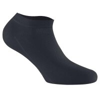 Rohner Basic Unisex Sneaker Socks, 3-pack - Bamboo Black 35-38 (2.5-5 UK)