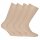 Rohner Basic Unisex Socken, 4er Pack - Bambus, Kurzsocken