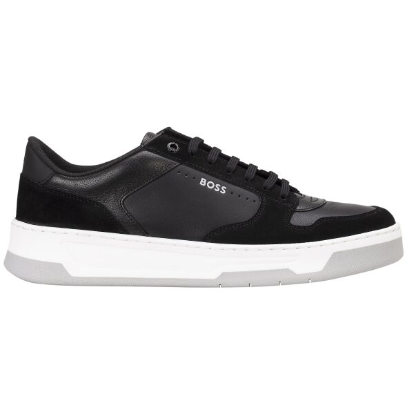 BOSS mens low-top sneakers - Baltimore Tenn sdtb, low shoes, mixed leather, logo