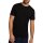 Bamboo basics mens t-shirt RUBEN, pack of 4 - undershirt, crew neck, Single Jersey Black S (Small)