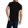 Bamboo basics mens t-shirt VELO, pack of 4 - Undershirt, V-neck, Single Jersey Black S (Small)