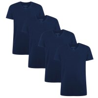 Bamboo basics Herren T-Shirt VELO, 4er Pack - Unterhemd,...