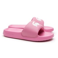 LACOSTE Damen Badesandalen - Croco Slides, Slipper, Badeschuhe