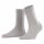 FALKE Womens Socks - Cotton Touch, Cotton, Cuff, Logo, Plain, long