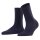 FALKE Womens Socks - Cotton Touch, Cotton, Cuff, Logo, Plain, long