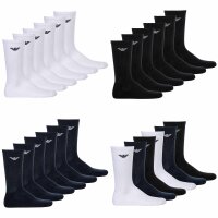 EMPORIO ARMANI Mens Socks, 3 Pack - Sporty Medium Socks,...