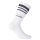 Diadora Unisex Tennis Socks - 3 Pack, Logo, Stripes White 39-42