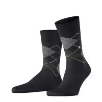 Burlington Herren Socken - Manchester, Rautenmuster, Bio-Baumwolle