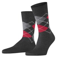 Burlington Herren Socken - Manchester, Rautenmuster, Bio-Baumwolle